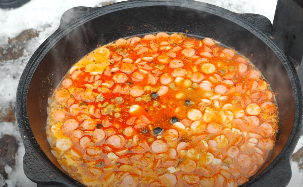 Рецепты солянки в казане на костре: как сварить