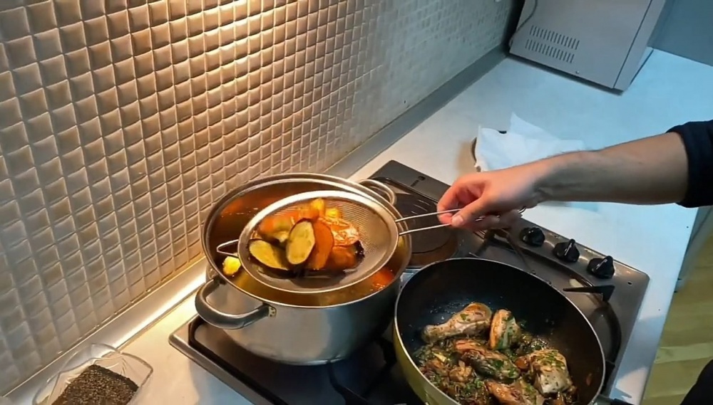 Садж на костре: что можно приготовить