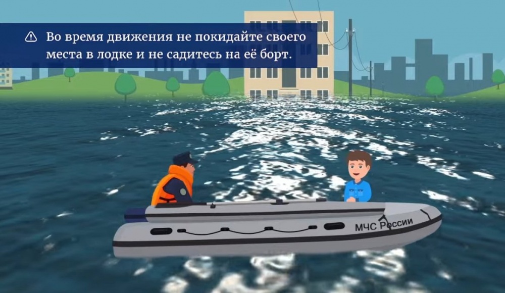 Памятка о действиях при паводке