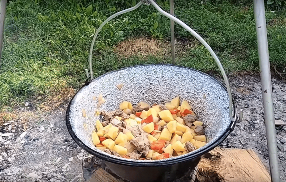 Казан для костра