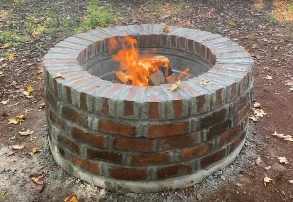 Как сделать костровище на даче