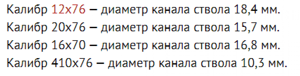 Характеристики ружья МР-27