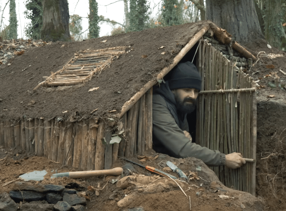 Как сделать домик в лесу