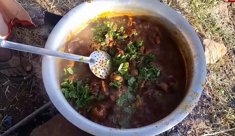 Печень на костре: как приготовить