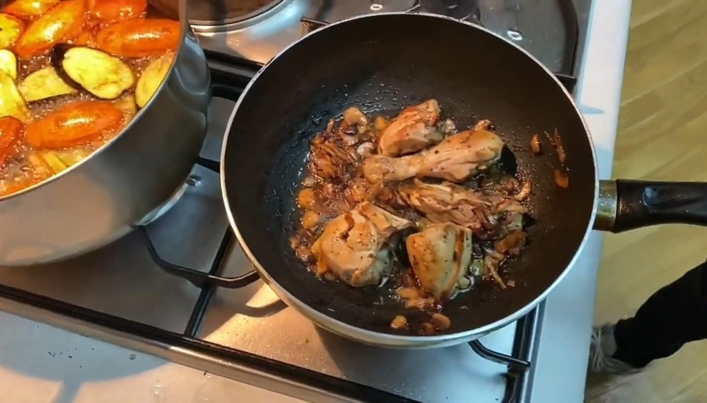 Садж на костре: что можно приготовить