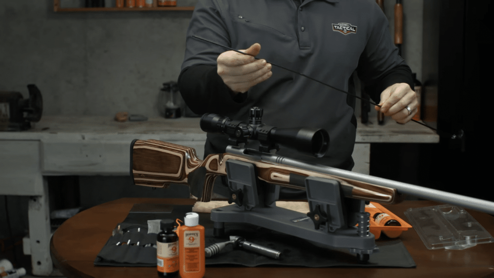 Чистка нарезного оружия: правильный порядок для ствола